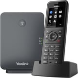 Yealink W77P, VoIP-Telefon schwarz, Basisstation mit Mobilteil