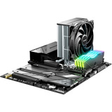 be quiet! PURE ROCK 3 Silver INTEL, CPU-Kühler schwarz/silber, 120 mm