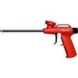 fischer Kunststoffpistole PUP K2 Plus, Kartuschenpistole rot, für 1-Komponenten Pistolenschaum