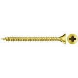 fischer Spanplattenschraube ClassicFast II 4,5x30 Senkkopf PZ 1.000 Stück, mit Vollgewinde