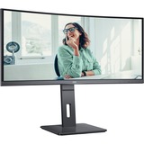 AOC CU34P3CV, LED-Monitor 86 cm (34 Zoll), schwarz, WQHD, Adaptive-Sync, USB, 100Hz Panel