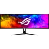 ASUS ROG Swift OLED PG49WCD, Gaming-Monitor 124 cm (49 Zoll), schwarz, DQHD, Curved, USB-C, 144Hz Panel