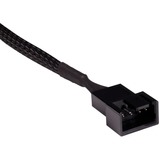 Alphacool Y-Kabelsplitter 4-Pin auf 3x 4-Pin PWM, 30cm schwarz