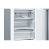 Bosch KVN39IVEA Serie | 4, Kühl-/Gefrierkombination weiß/grau, Vario Style (austauschbare Farbfronten)