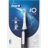 Braun Oral-B iO Series 3 Matt Black mit Reiseetui, Elektrische Zahnbürste schwarz, Matt Black