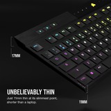 Corsair K100 AIR WIRELESS, Gaming-Tastatur schwarz, DE-Layout, Cherry MX  Ultra Low Profile Tactile