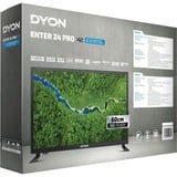 DYON ENTER 24 PRO X2, LED-Fernseher 60 cm (24 Zoll), schwarz, WXGA, Triple Tuner, HDMI