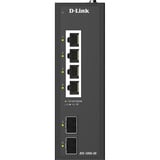 D-Link Industrial Gigabit Unmanaged Switch DIS-100G-06 