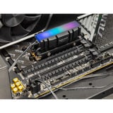 DeLOCK M.2 Kühlkörper für SSD 2280 schwarz, mit RGB LED