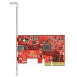 DeLOCK PCIe x4>1x extern USB-C 3.2 Gen 2x2, Schnittstellenkarte 