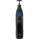 Dremel Akku-Multifunktions-Werkzeug 8260-5/65, 12Volt schwarz/blau, 2x Li-Ion-Akku 3,0Ah, 65-teiliges Zubehör, Alu-Koffer