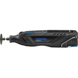 Dremel Akku-Multifunktions-Werkzeug 8260-5/65, 12Volt schwarz/blau, 2x Li-Ion-Akku 3,0Ah, 65-teiliges Zubehör, Alu-Koffer