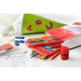 Faber-Castell Bleistift Jumbo Grip B rot