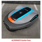 GARDENA Mähroboter smart SILENO city 600m² Set grau/türkis, Li-Ionen Akku 2,1Ah, mit smart Gateway, LONA-Technologie