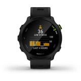 Garmin Forerunner 55, Smartwatch schwarz, 42 mm, Silikon-Armband