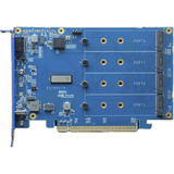 HighPoint Rocket 1604L – PCIe Gen5 x16 4x M.2 NVMe AIC, Schnittstellenkarte 