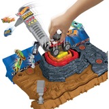Hot Wheels Monster Trucks Arena World Main Event: Bone Shaker’s Ultimate Crush Yard, Rennbahn inkl. 4 Spielzeugautos