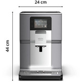 Krups EA875E, Vollautomat silber/chrom