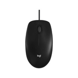 Logitech M100, Maus schwarz, kompatibel mit Windows/macOS/ChromeOS/Linux