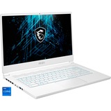 MSI Stealth 15M A11UEK-028, Gaming-Notebook weiß, Windows 10 Home 64-Bit