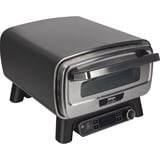 Ninja Artisan Outdoor-Elektro-Pizzaofen und Heißluftfritteuse MO201EU grau/edelstahl, 1.760 Watt, für Pizzen bis ca. Ø 30cm