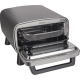 Ninja Artisan Outdoor-Elektro-Pizzaofen und Heißluftfritteuse MO201EU grau/edelstahl, 1.760 Watt, für Pizzen bis ca. Ø 30cm
