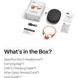 Shokz OpenRun Pro 2, Headset orange