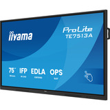 iiyama ProLite TE7513A-B3AG, Public Display schwarz (matt), UltraHD/4K, IPS, Touchscreen, HDMI, DP, USB-C, USB-Hub