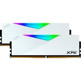 ADATA DIMM 32 GB DDR5-5600 Kit, Arbeitsspeicher weiß, AX5U5600C3616G-DCLARWH, XPG Lancer RGB, XMP, EXPO, für AMD
