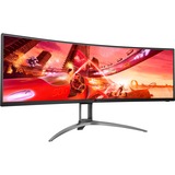 AOC AGON AG493QCX, Gaming-Monitor 124 cm (49 Zoll), schwarz, HDR, NVIDIA G-Sync, DFHD, 144Hz Panel