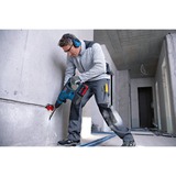 Bosch Akku-Bohrhammer GBH 18V-34 CF Professional solo blau/schwarz, Bluetooth Modul, ohne Akku und Ladegerät, im Koffer