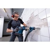 Bosch Professional Akku-Bohrhammer GBH 18V-34 CF Professional solo blau/schwarz, Bluetooth Modul, ohne Akku und Ladegerät, im Koffer