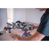 Bosch Professional PRO Akku-Kapp- und Gehrungssäge BITURBO GCM 18V-216 D Professional solo blau, ohne Akku und Ladegerät