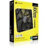 Corsair iCUE LINK RX120, Gehäuselüfter schwarz