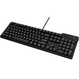 Das Keyboard 6 Professional, Gaming-Tastatur schwarz, US-Layout, Cherry MX Blue