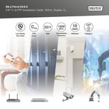 Digitus Professional Cat.7a S/FTP Verlegekabel Duplex, Cca gelb, 500 Meter Trommel