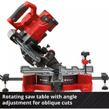 EINHELL Akku-Zug-Kapp-und Gehrungssäge TE-SM 36/8 L Li-Solo, 36Volt (2x18V) rot, ohne Akku und Ladegerät