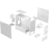 Fractal Design Pop Air White TG Clear Tint, Tower-Gehäuse weiß