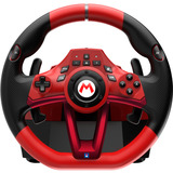 HORI Mario Kart Racing Wheel Pro Deluxe, Simulatoren-Set rot/schwarz, für Nintendo Switch 2 / Switch / Switch OLED / PC