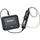 Hazet HD Touch Screen Endoskop Satz mit Schwenk-Sonde 180°, D 3,9 mm, 5 teilig, Inspektionskamera schwarz, HD-Kamera, SD-Karte 64 GB