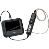 Hazet HD Touch Screen Endoskop Satz mit Schwenk-Sonde 180°, D 3,9 mm, 5 teilig, Inspektionskamera schwarz, HD-Kamera, SD-Karte 64 GB