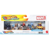 Hot Wheels Racerverse Marvel 5er-Pack, Spielfahrzeug 