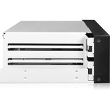 Icy Dock MB901SPR-B R1, Wechselrahmen schwarz/silber