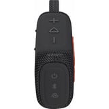 JBL GO 5, Lautsprecher schwarz, Bluetooth, Ambient-Randbeleuchtung, IP68