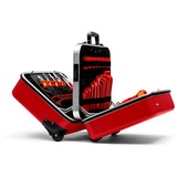 KNIPEX Werkzeugkoffer "BIG Twin Move RED" Elektro Kompetenz, 42-teilig, Werkzeug-Set rot, mit Werkzeug-Sortiment für Arbeiten an elektrischen Anlagen