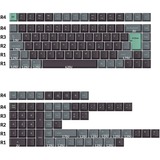 Keychron Cherry-Profile Dye-Sub PBT Full Keycap-Set - Hacker Mint, Tastenkappe violett/mint, 137 Stück, DE-Layout (ISO)
