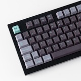 Keychron Cherry-Profile Dye-Sub PBT Full Keycap-Set - Hacker Mint, Tastenkappe violett/mint, 137 Stück, DE-Layout (ISO)