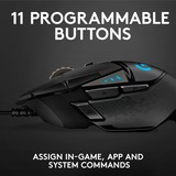 Logitech Gaming G502 HERO, Gaming-Maus schwarz