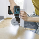Makita Akku-Bohrschrauber mit Wechselkopfsystem DDF491Z, 18Volt blau/schwarz, ohne Akku und Ladegerät, mit Schnellspannbohrfutter