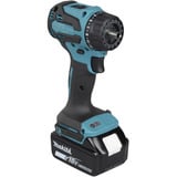 Makita Akku-Bohrschrauber mit Wechselkopfsystem DDF491Z, 18Volt blau/schwarz, ohne Akku und Ladegerät, mit Schnellspannbohrfutter
